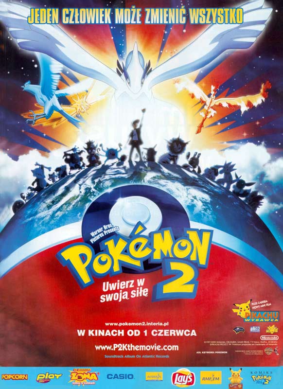 Pokémon 2: Uwierz w swoją siłę - Plakaty