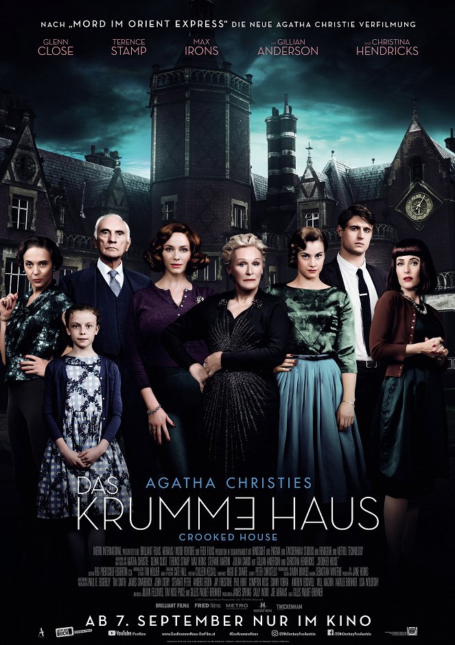 Das krumme Haus - Plakate