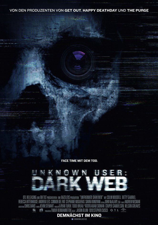 Unknown User: Dark Web - Plakate