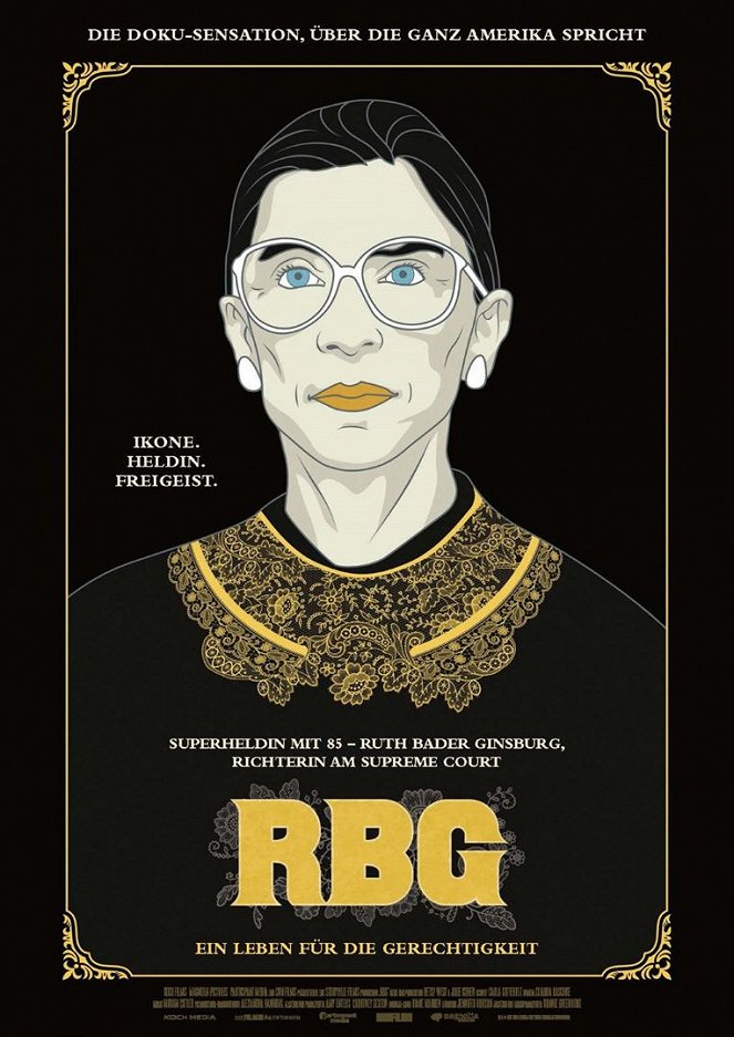 RBG - Ein Leben für die Gerechtigkeit - Plakate