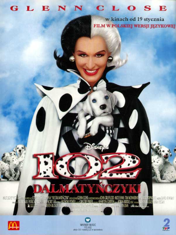 102 dalmatyńczyki - Plakaty
