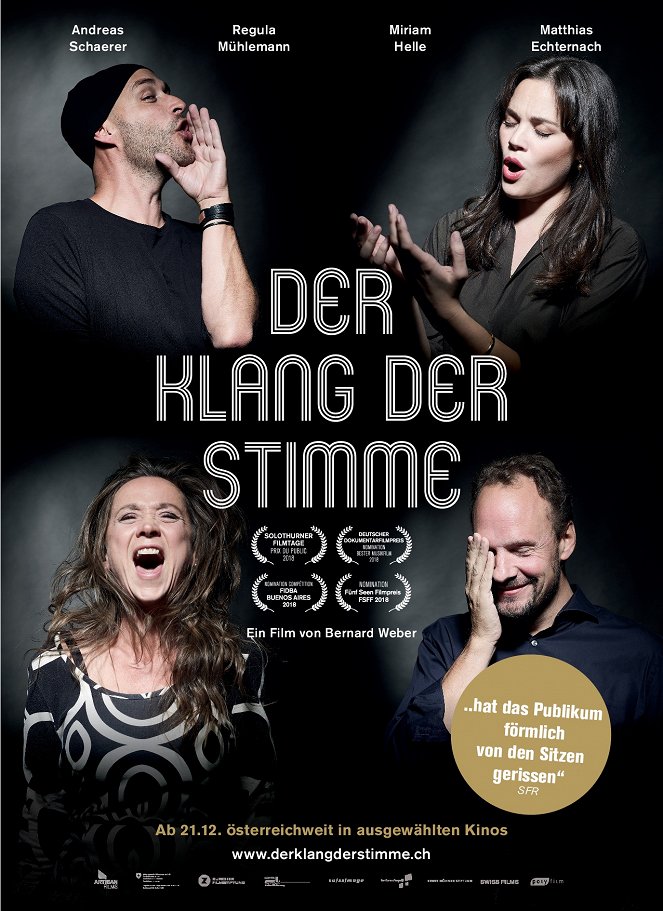 Der Klang der Stimme - Plakate