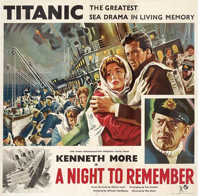La última noche del Titanic - Carteles