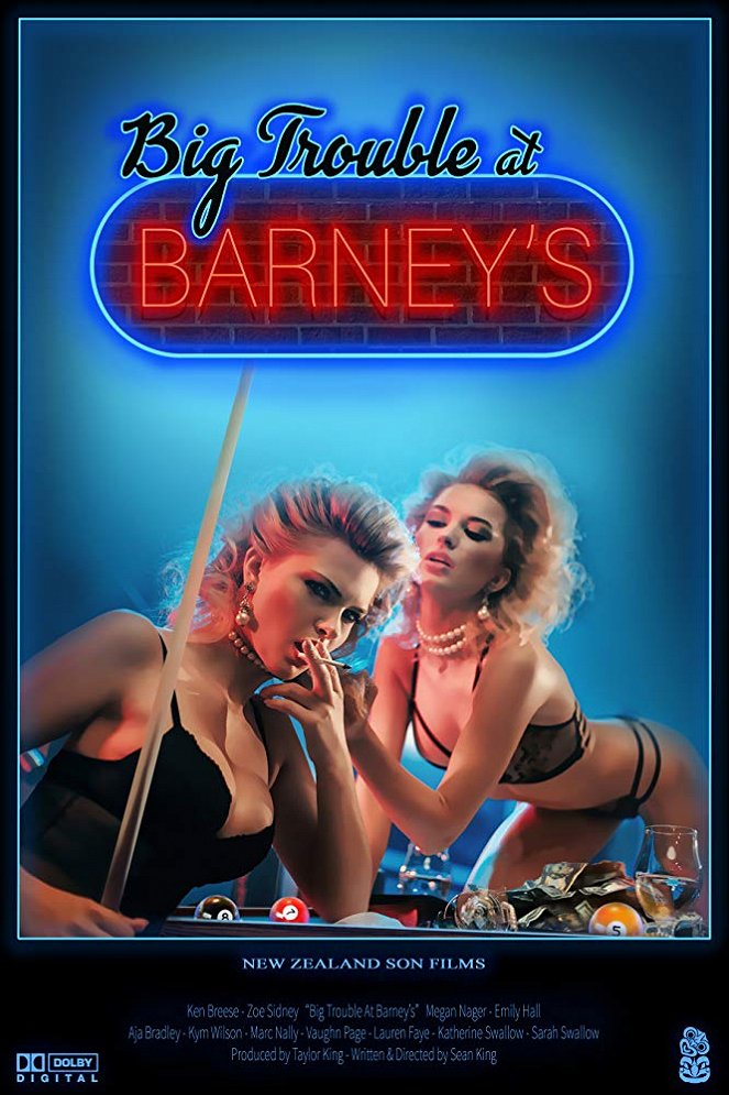 Big Trouble at Barney's - Affiches