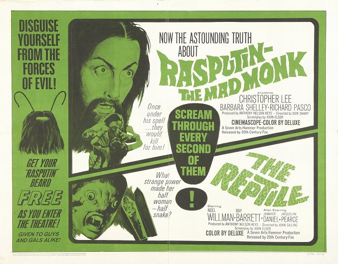 Rasputin: The Mad Monk - Posters