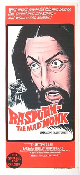 Rasputin: The Mad Monk - Posters