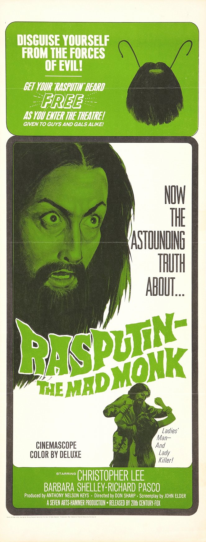 Rasputin: The Mad Monk - Posters