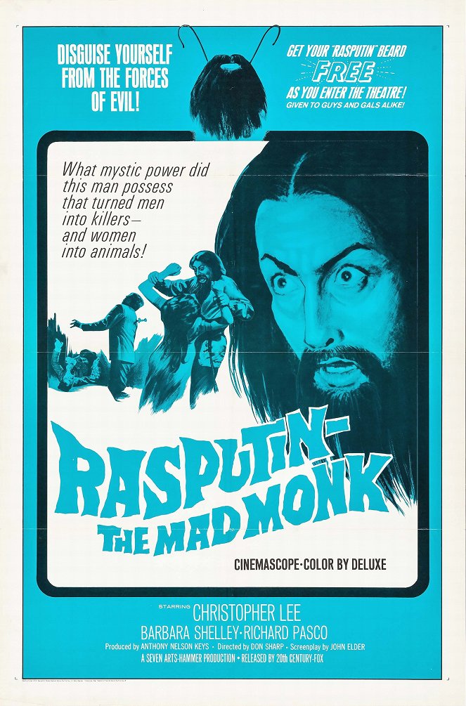 Rasputin: The Mad Monk - Posters