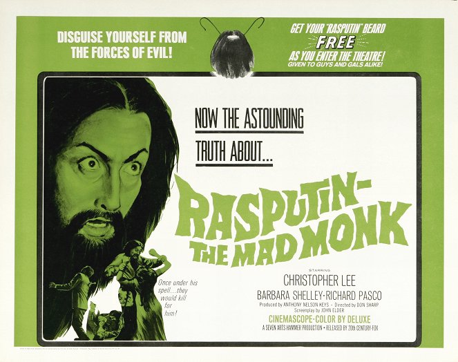 Rasputin: The Mad Monk - Posters