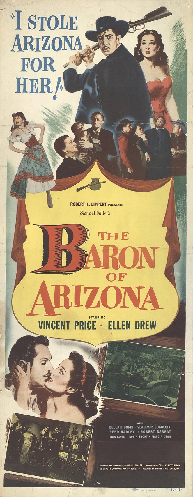 The Baron of Arizona - Plakátok