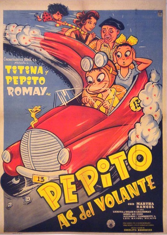 Pepito as del volante - Plakate