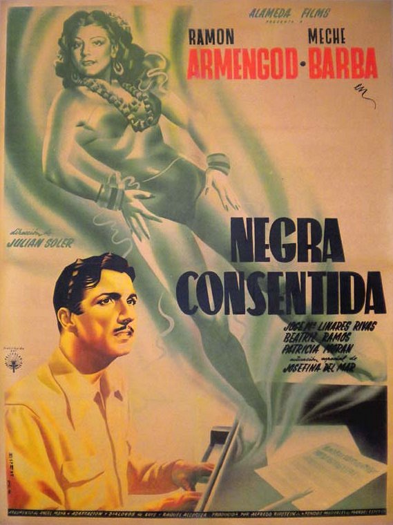 Negra consentida - Cartazes