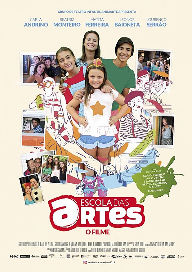 Escola das Artes - o Filme - Julisteet