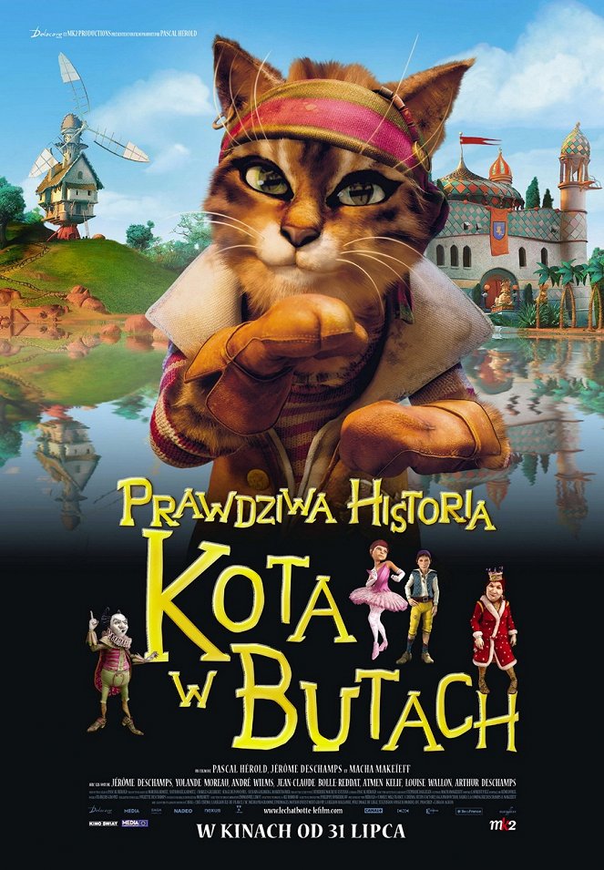 Prawdziwa historia Kota w Butach - Plakaty