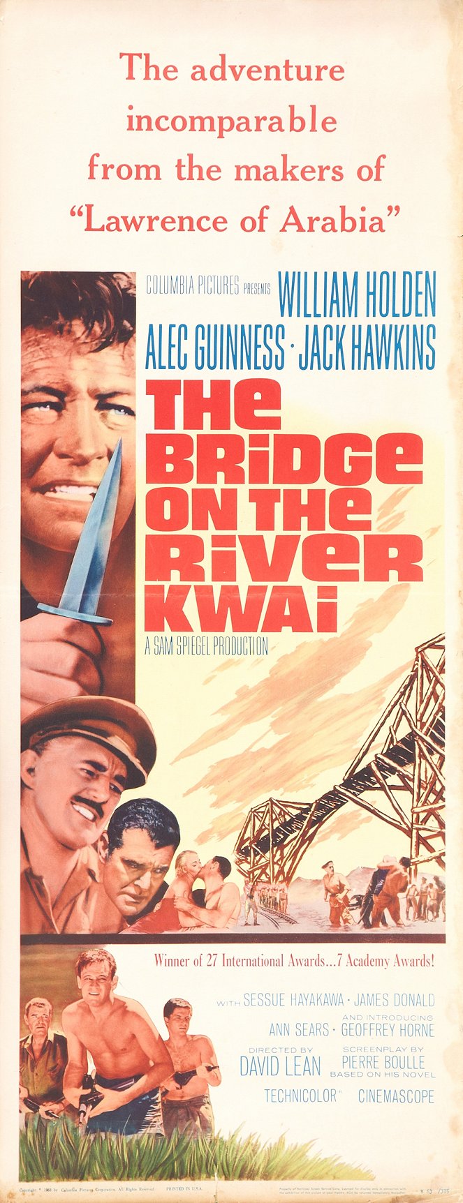 The Bridge on the River Kwai - Posters