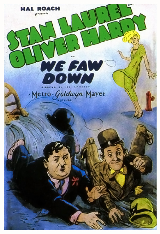 We Faw Down - Posters
