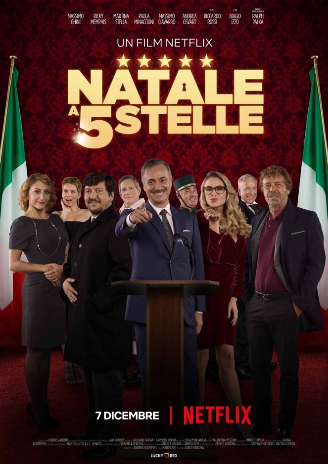 Natale a 5 stelle - Plakate