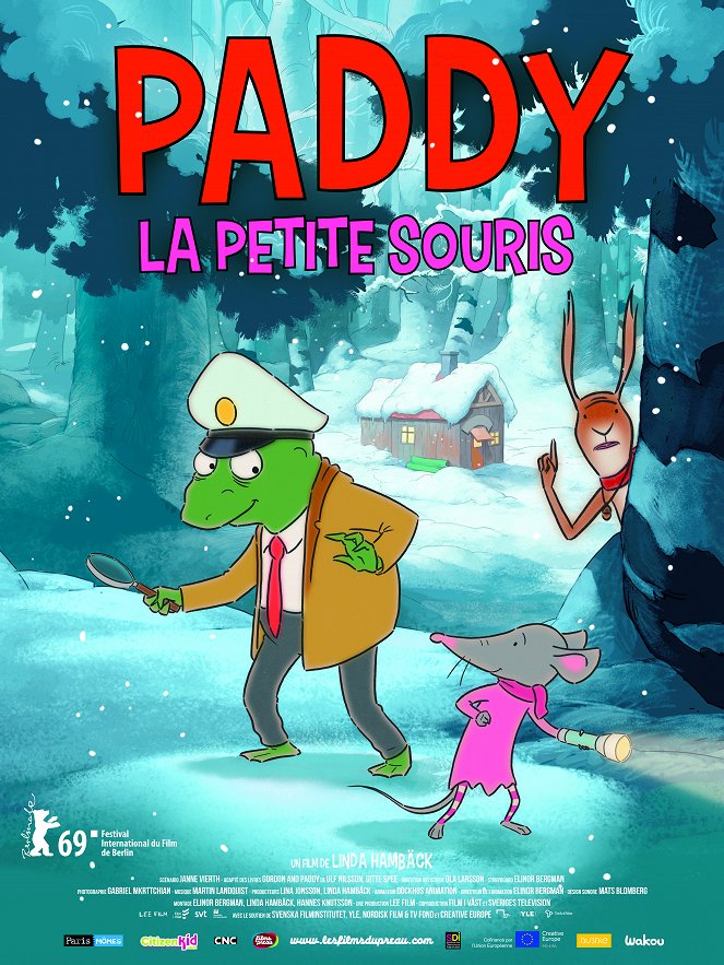 Paddy, la petite souris - Affiches