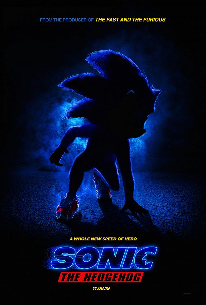 Sonic le film - Affiches