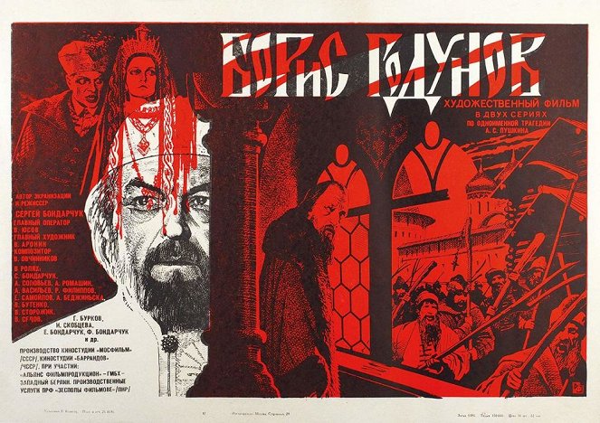 Boris Godunov - Plakáty