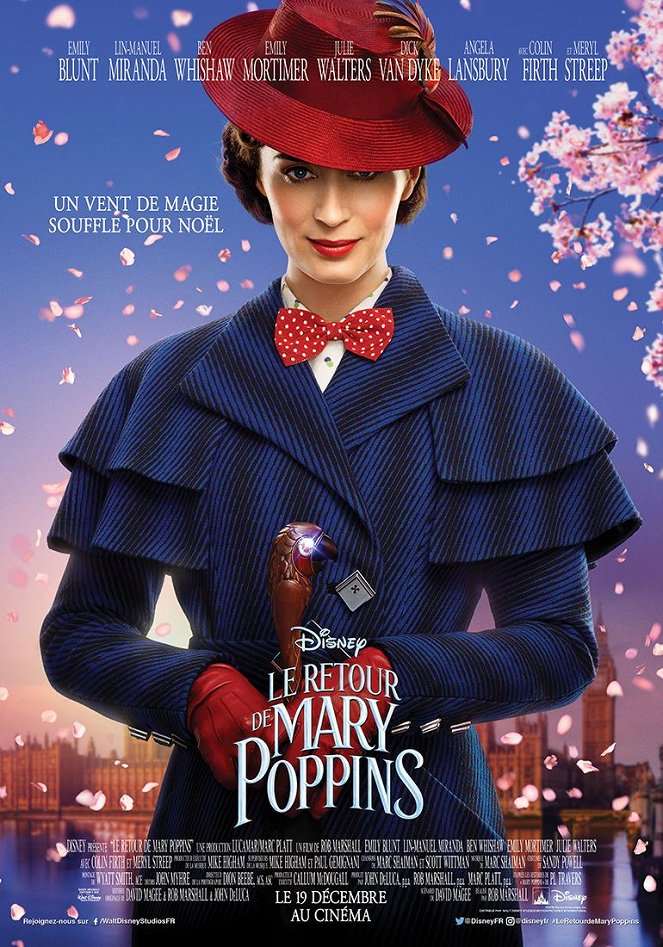 Le Retour de Mary Poppins - Affiches