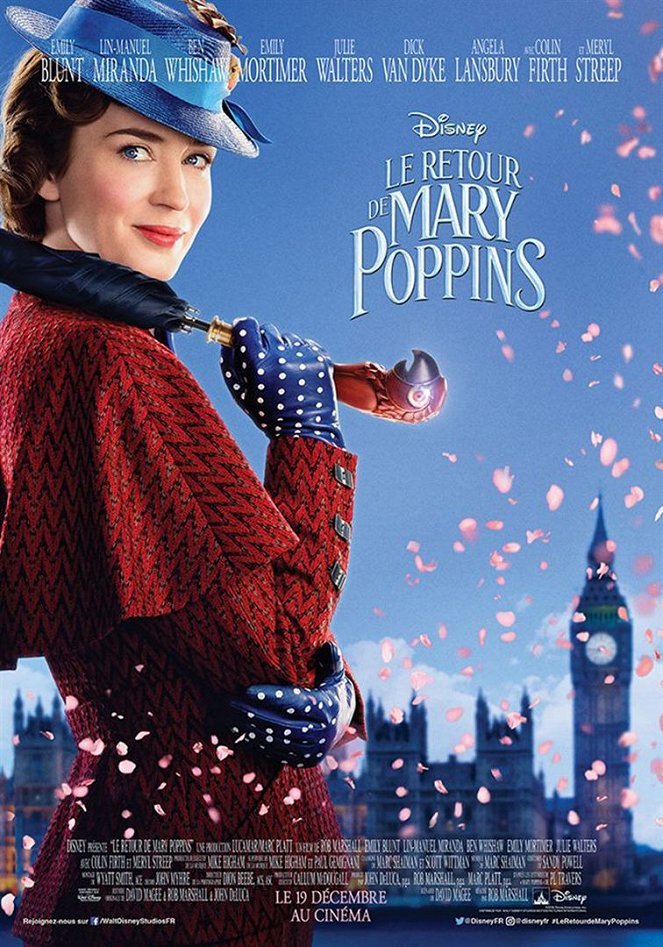 Le Retour de Mary Poppins - Affiches