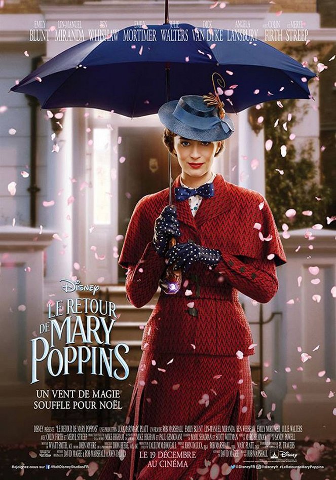 Le Retour de Mary Poppins - Affiches