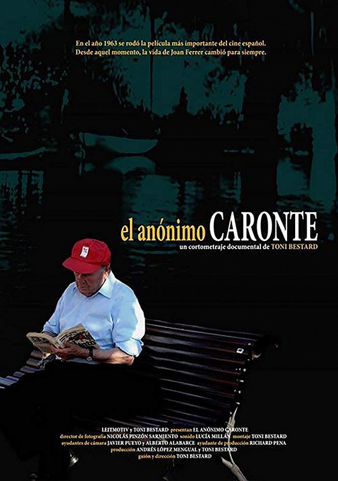 El anónimo caronte - Julisteet