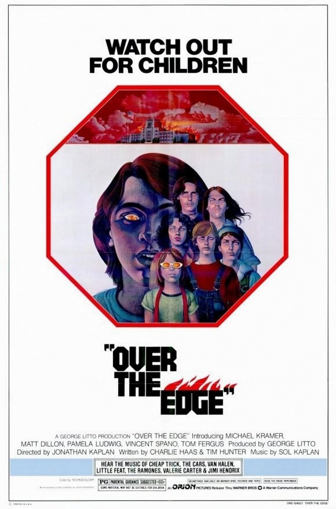 Over the Edge - Affiches