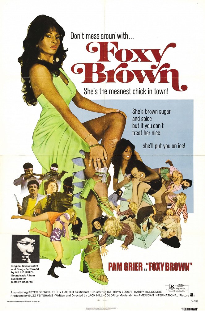 Foxy Brown - Uma Mulher e... Peras! - Cartazes