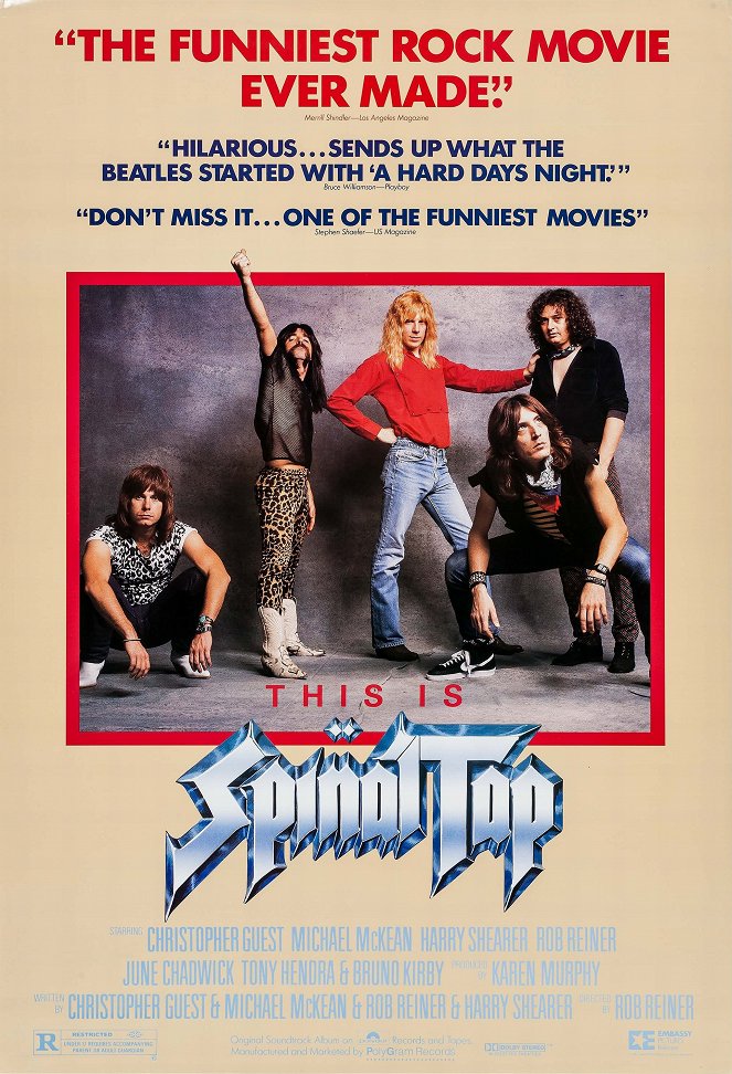 Spinal Tap - Affiches
