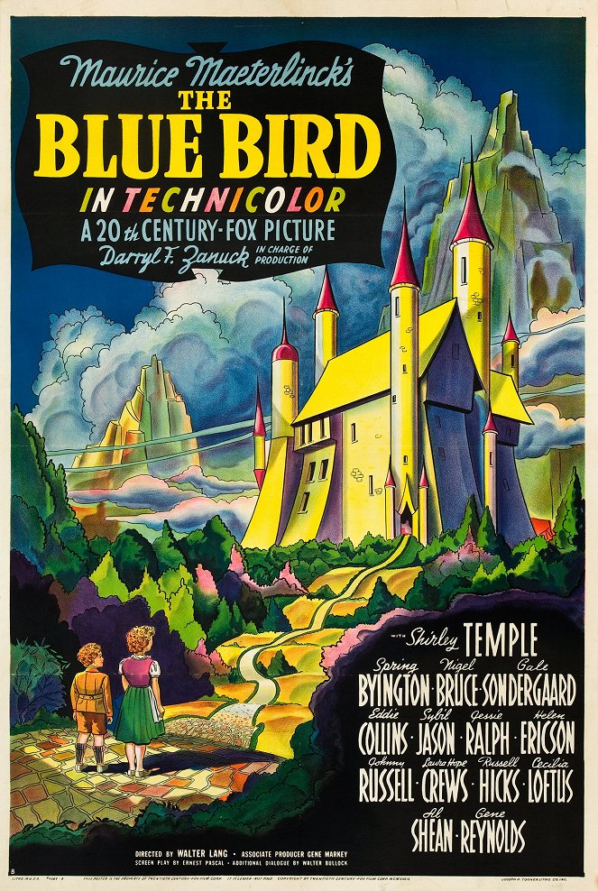A kék madár - Plakátok