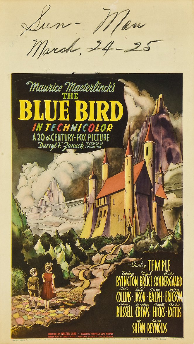 The Blue Bird - Plakáty