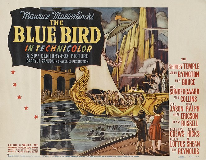 The Blue Bird - Affiches