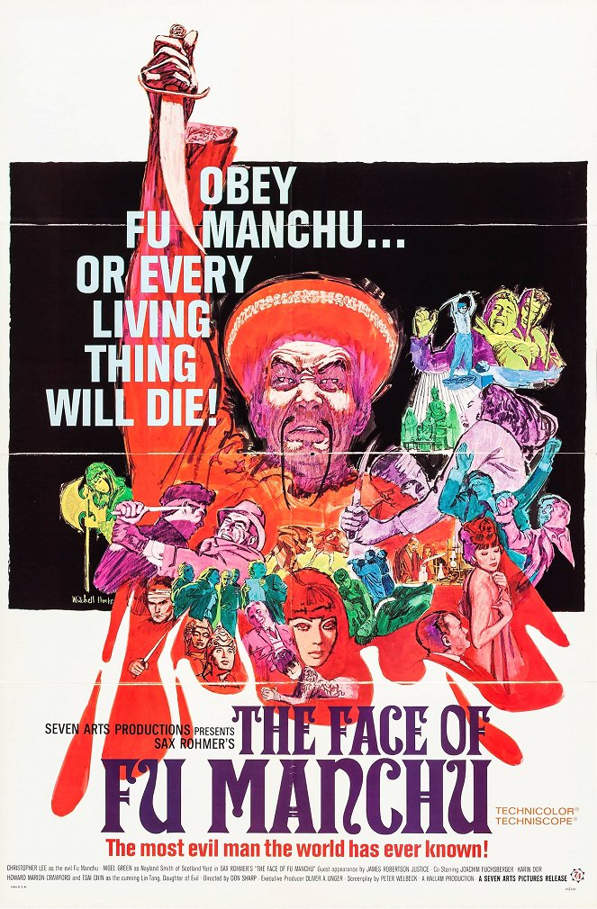 The Face of Fu Manchu - Posters