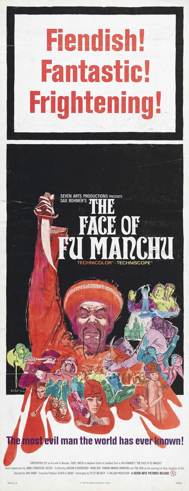 The Face of Fu Manchu - Posters