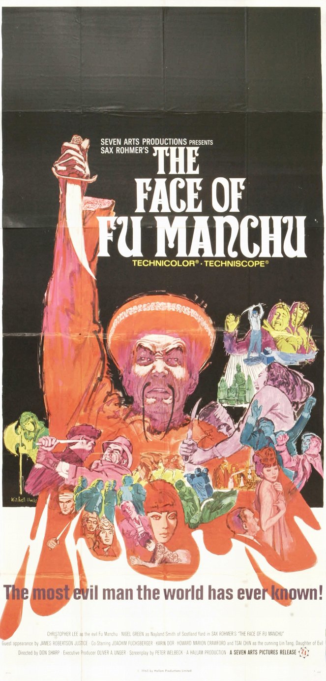The Face of Fu Manchu - Posters