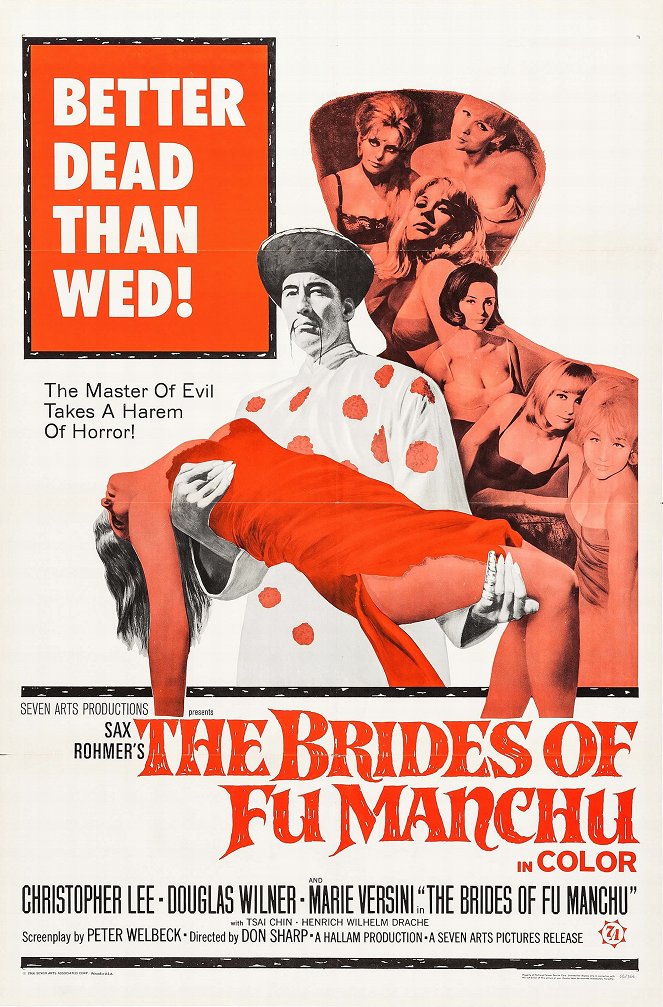 The Brides of Fu Manchu - Posters