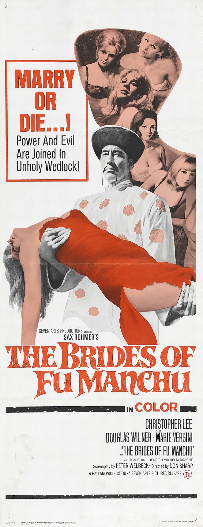 The Brides of Fu Manchu - Posters