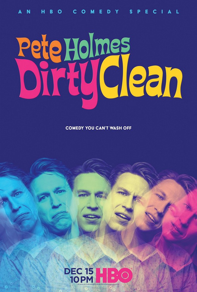Pete Holmes: Dirty Clean - Julisteet