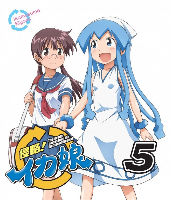 Šinrjaku! Ika musume - Season 1 - Plakate