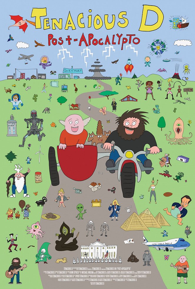 Tenacious D in Post Apocalypto - Affiches