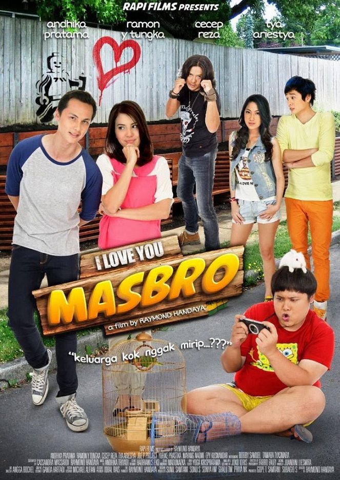 I Love You Masbro - Plakaty
