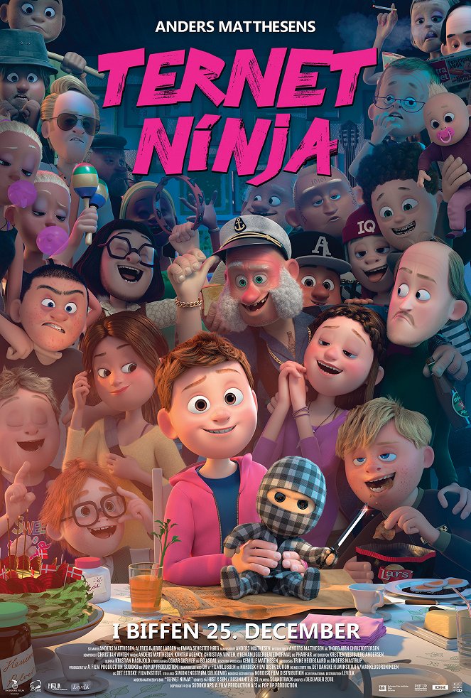 Kostkovaný Ninja - Plakáty
