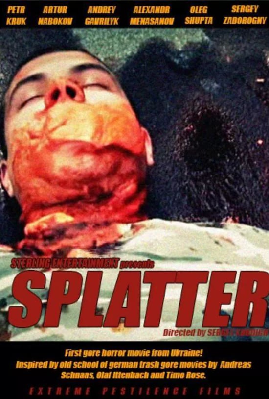 Splatter - Plakátok