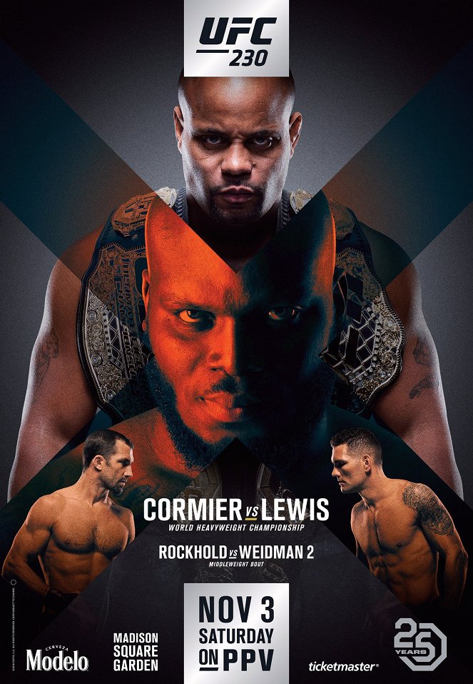 UFC 230: Cormier vs. Lewis - Posters