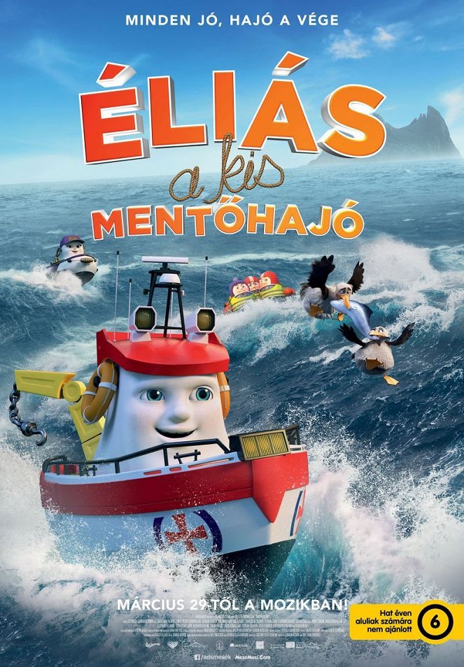 Éliás a kis mentőhajó - Plakátok