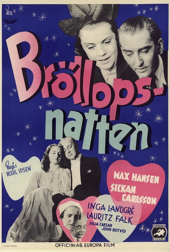 Bröllopsnatten - Cartazes