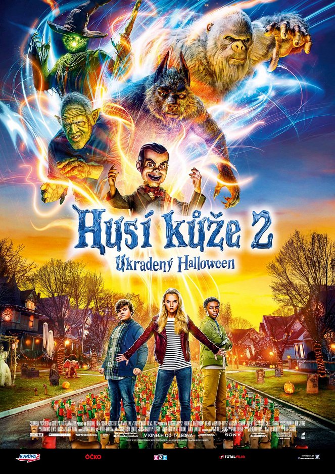 Husí kůže 2: Ukradený Halloween - Plakáty