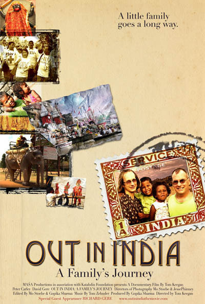 Out in India: A Family's Journey - Plakate